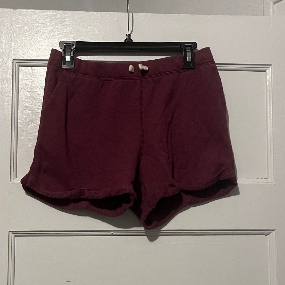 Women's Burgundy Shorts